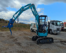 神戸SK30UR-6(5本配管機)木造家屋解体機